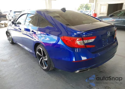 2021 Honda Accord Sport из США, поврежденный, VIN 1HGCV1F30MA014777